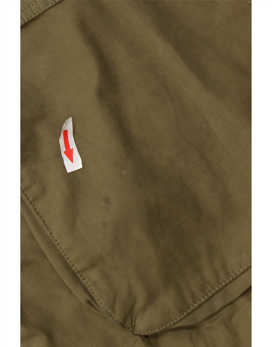 Giacca Parka con cappuccio da donna Marks & Spencer UK 18 XL Poliestere kaki