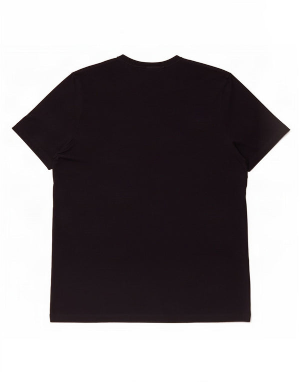T-shirt grafica da uomo Adidas Top XL in cotone blu navy