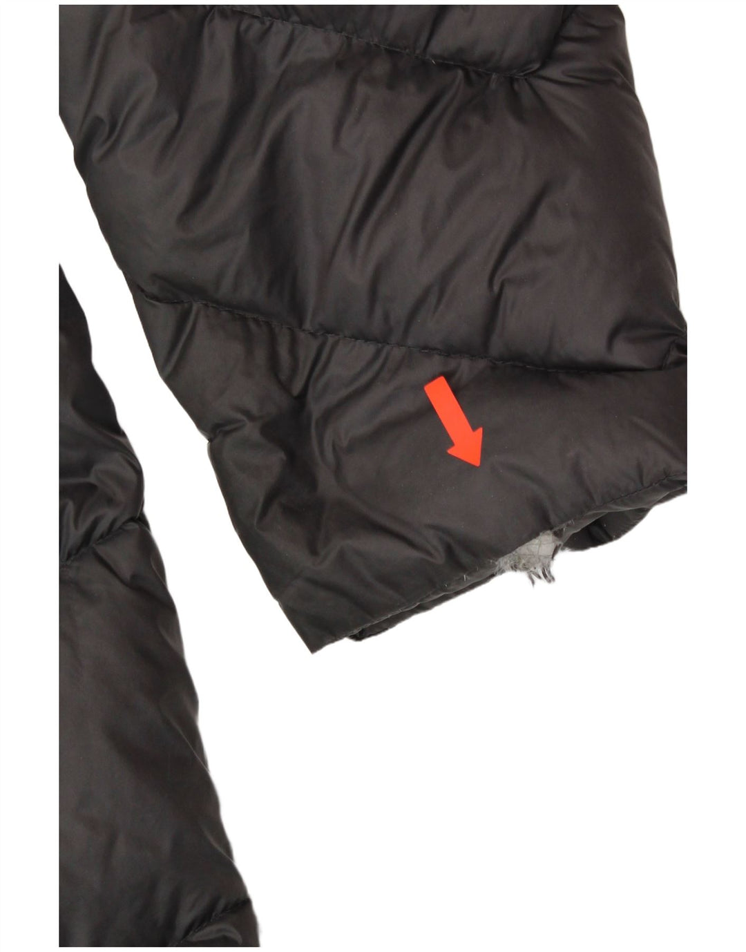 MICHAEL KORS Cappotto imbottito con cappuccio da donna UK 18 XL Nylon grigio