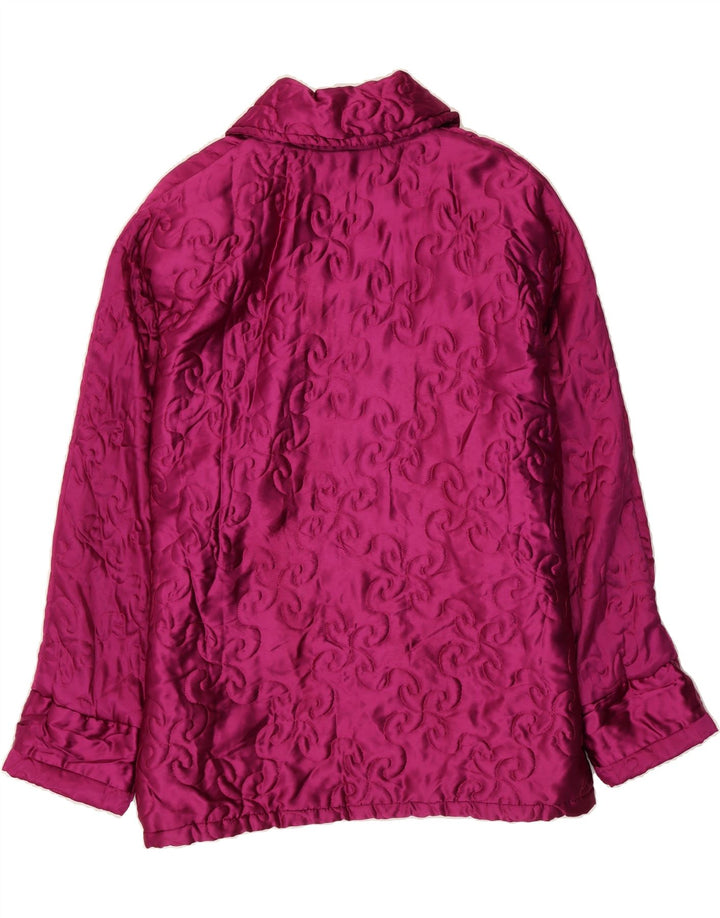 VINTAGE Womens Overcoat UK 18 XL Pink Viscose Vintage Vintage and Second-Hand Vintage from Messina Hembry 