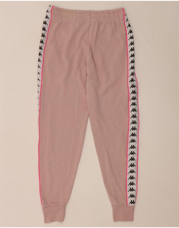 Pantaloni da tuta da donna Kappa Joggers UK 10 Small Pink Colourblock