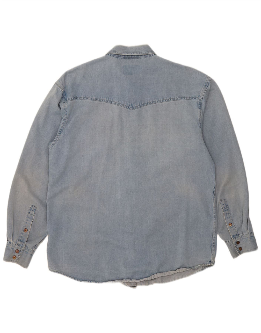 Camicia di jeans da uomo WRANGLER grande blu