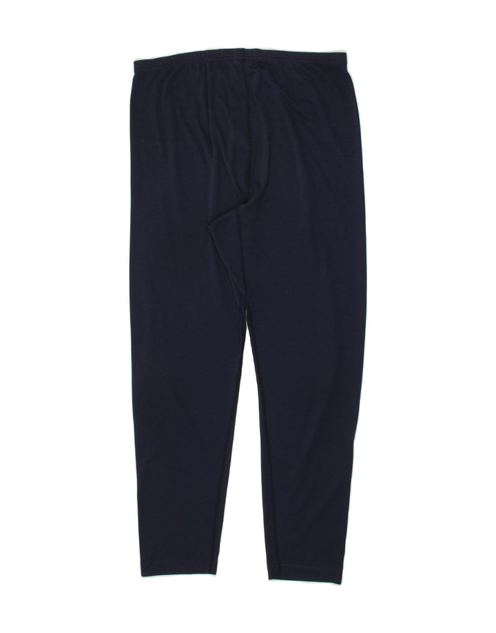 FILA Womens Leggings IT 50 XL Navy Blue Vintage Fila and Second-Hand Fila from Messina Hembry 