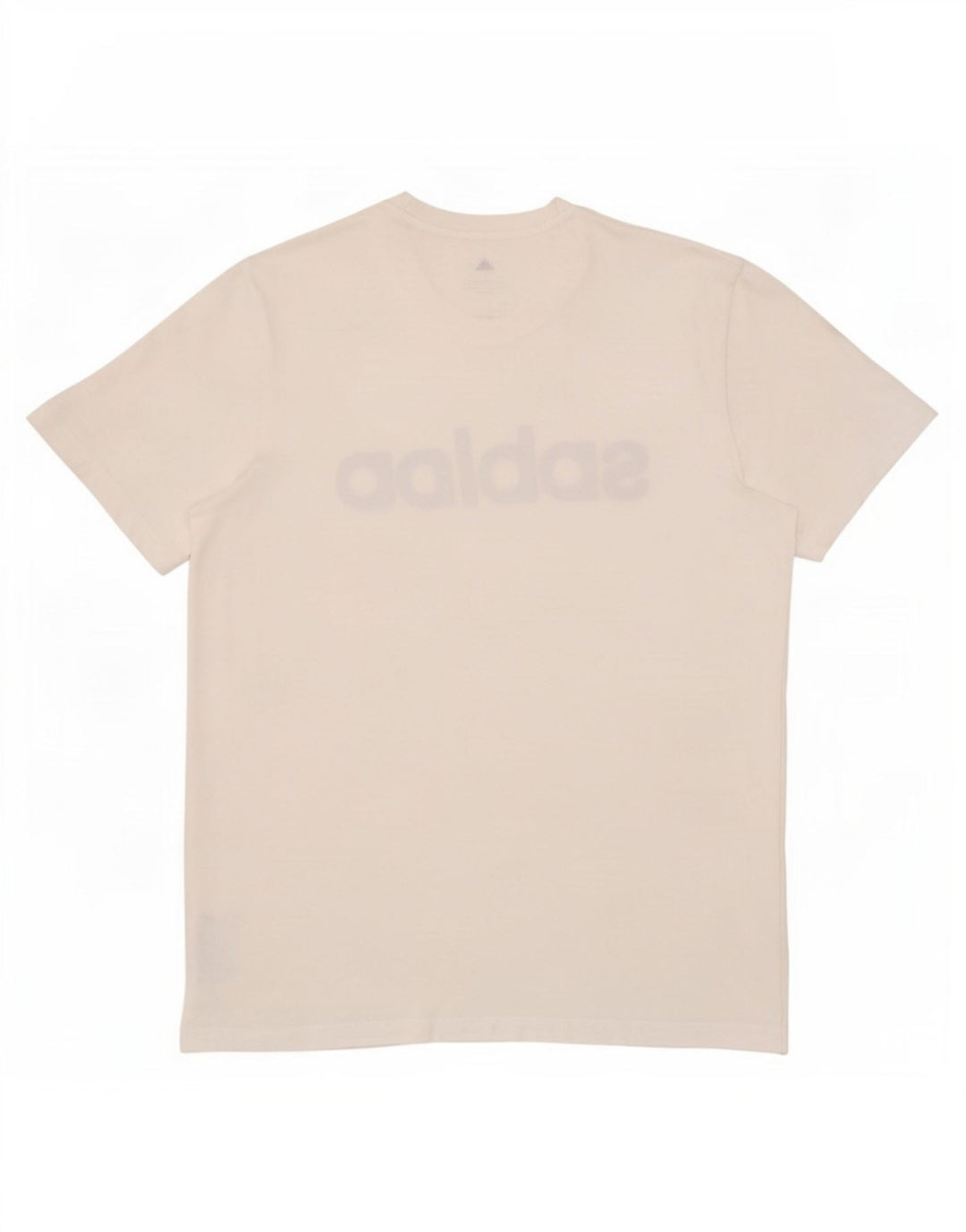 T-shirt grafica da uomo Adidas Top grande in cotone bianco