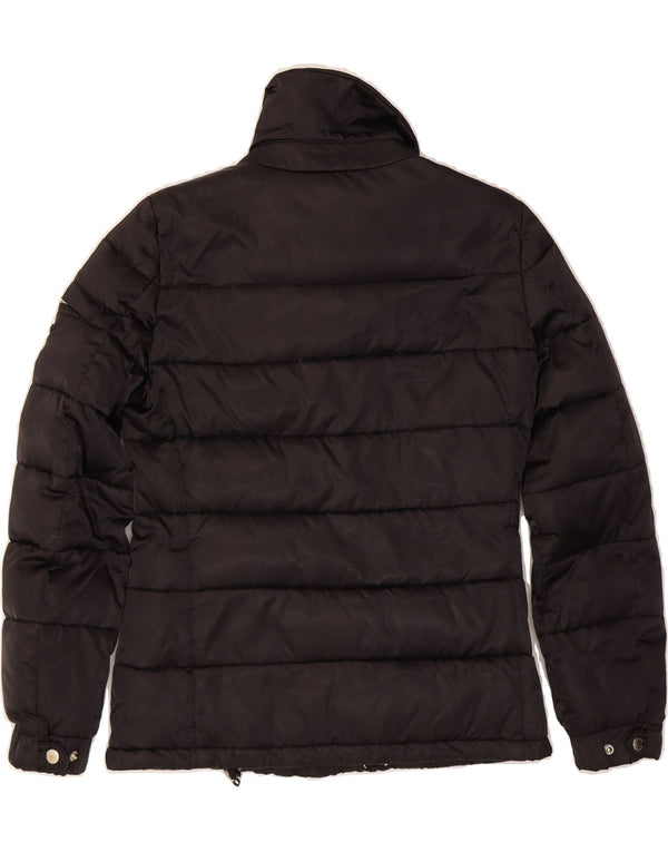 PRADA Womens Padded Jacket IT 42 Medium Black Polyamide