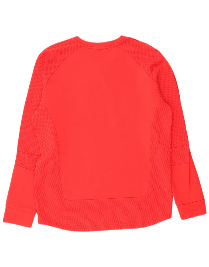 Felpa da uomo Puma Maglione grande rosso in cotone