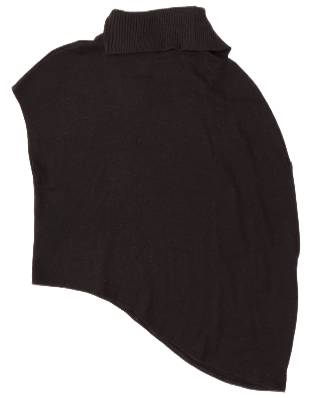 Canotta oversize asimmetrica da donna Zara UK 10 piccola in poliestere nero