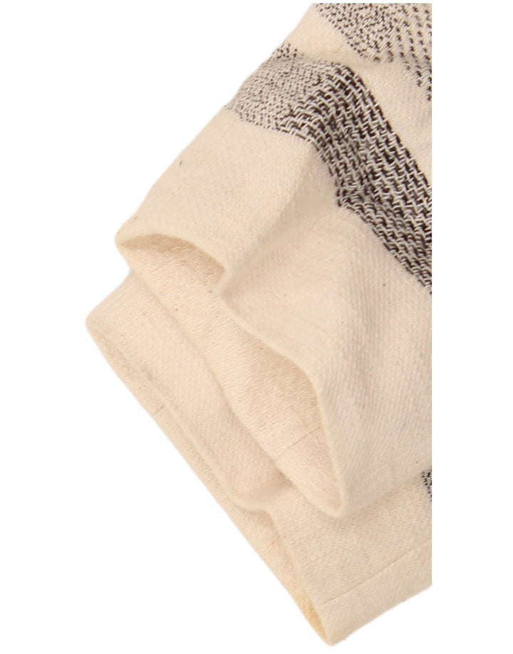 Giacca Bolero da donna Zara UK 10 piccola a righe bianco sporco