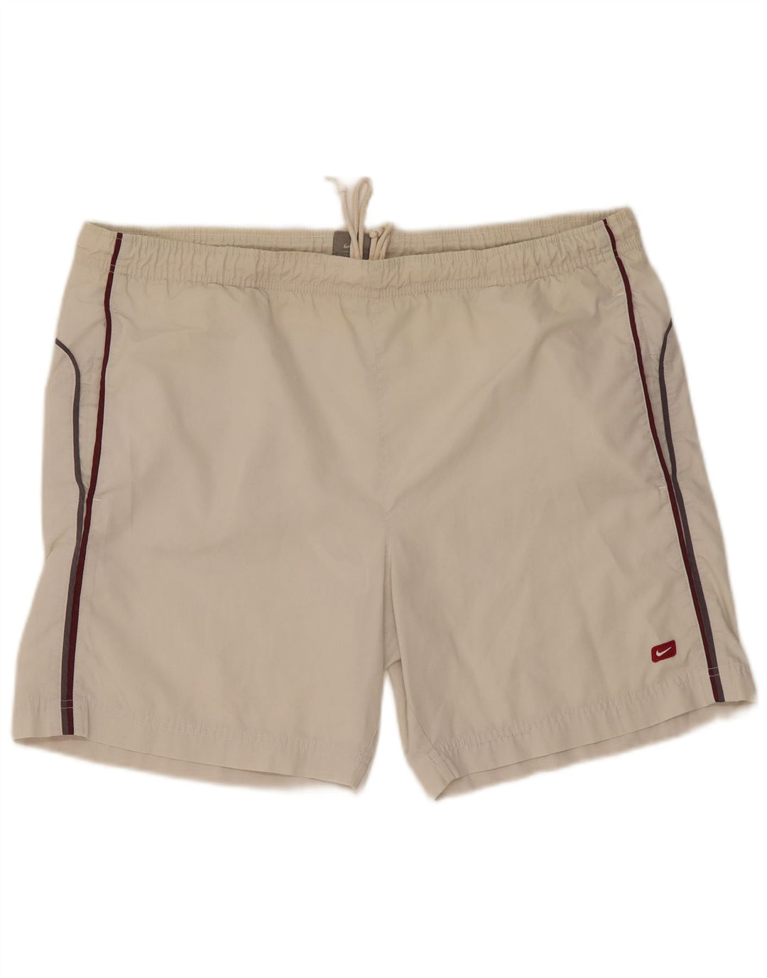 Pantaloncini da bagno Nike Uomo UK 42/44 Large Bianco
