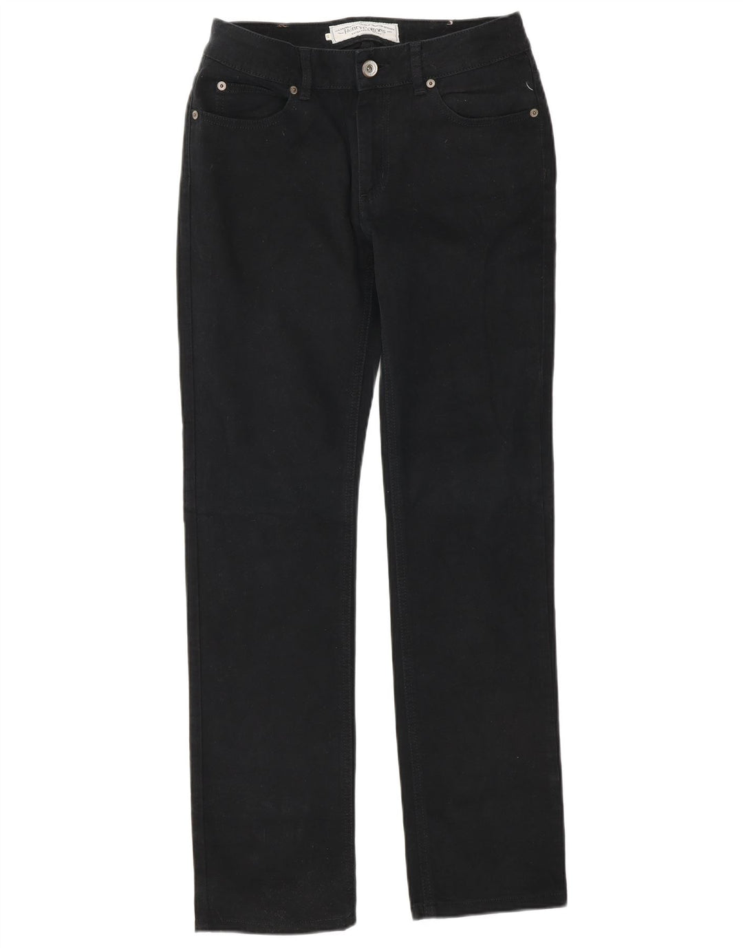 Jeans dritti da donna Henry Cottons W27 L30 cotone nero