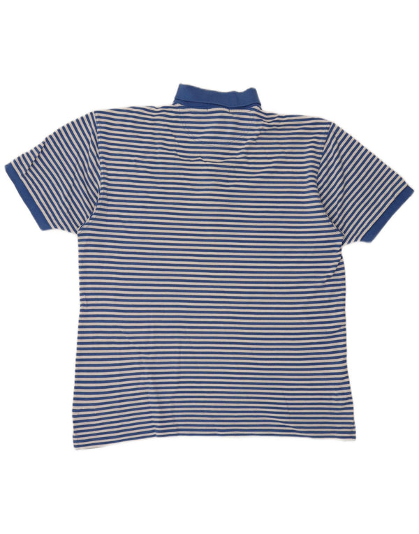 Polo da uomo Fred Perry XL in cotone a righe blu
