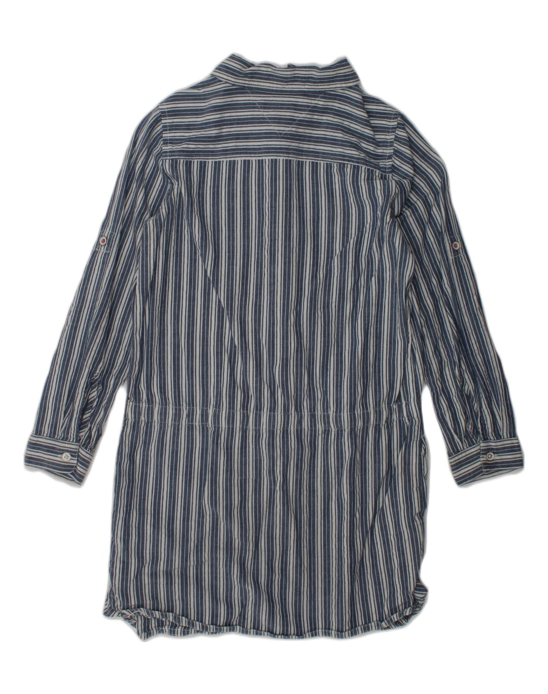 TOMMY HILFIGER Girls Pullover Shirt Dress 6-7 Years Blue Striped | Vintage Tommy Hilfiger | Thrift | Second-Hand Tommy Hilfiger | Used Clothing | Messina Hembry 