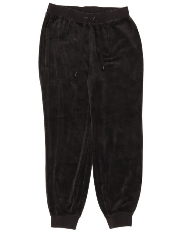 Pantaloni da tuta con grafica da donna Juicy Couture Joggers UK 14 Medium Nero