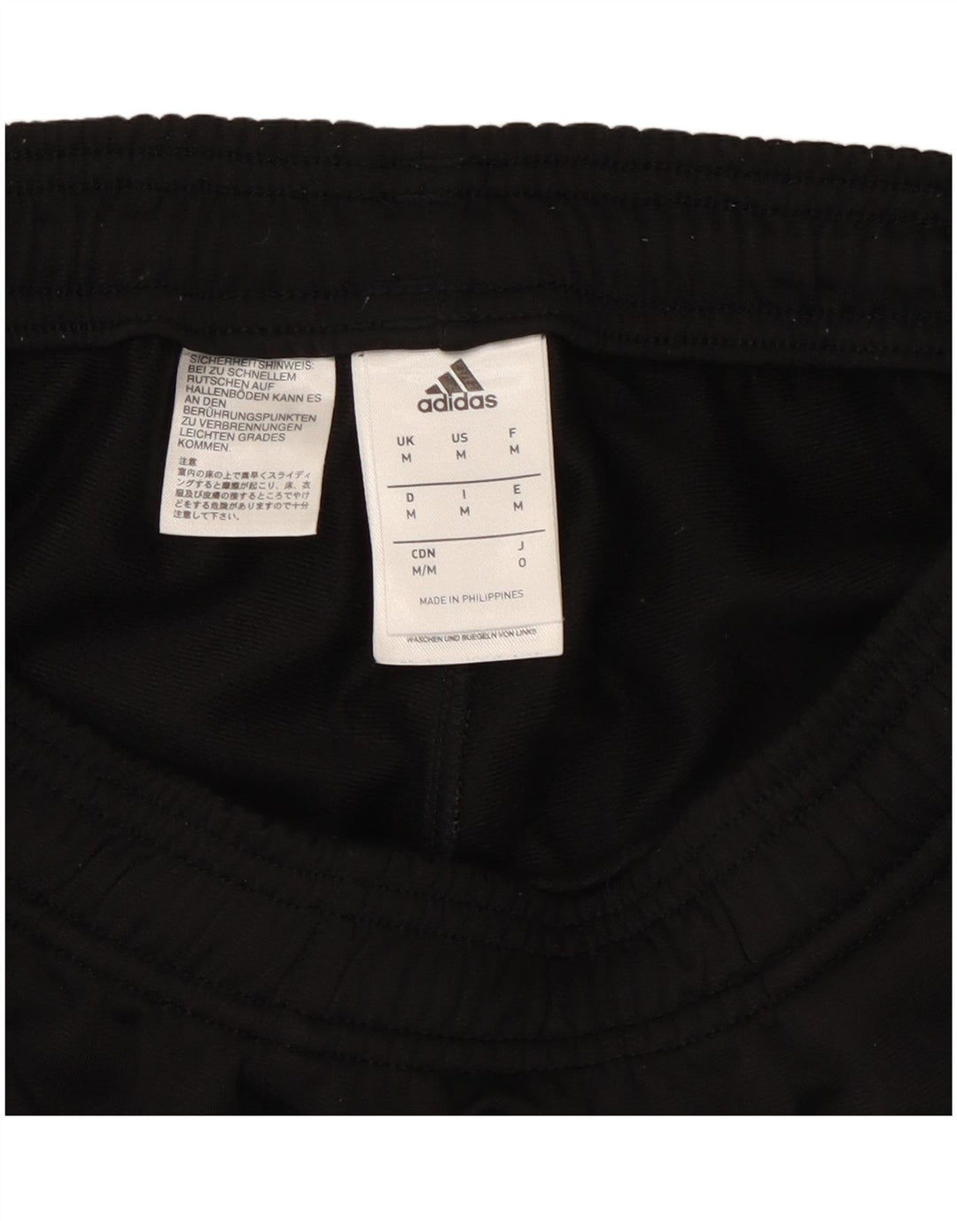Pantaloni da tuta da uomo Adidas Medium Nero Poliestere