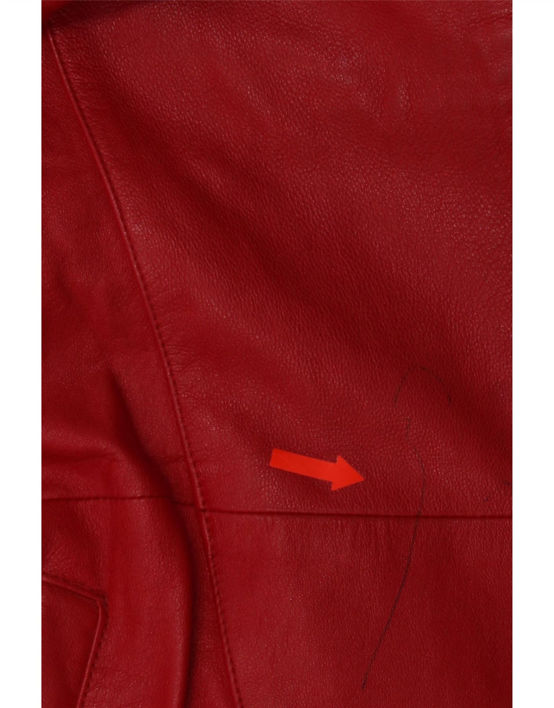 Cappotto in pelle da donna D'Enver UK 18 XL Pelle rossa