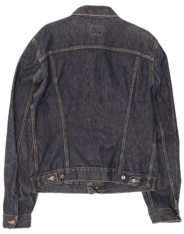 Giacca di jeans da uomo Gas UK 44 2XL Cotone blu navy