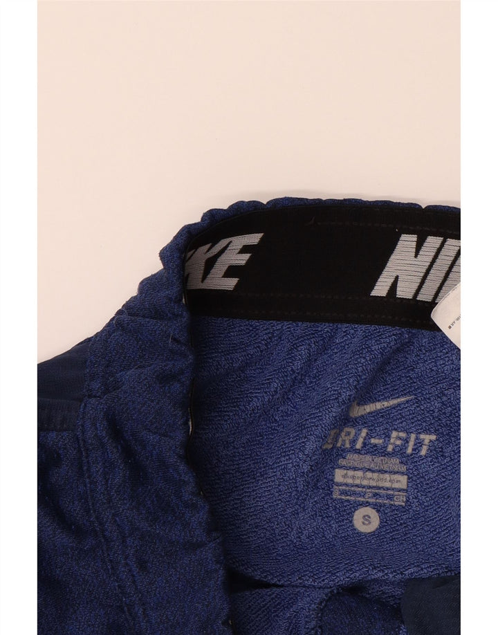 NIKE Mens Dri Fit Tracksuit Trousers Joggers Small  Navy Blue Polyester Vintage Nike and Second-Hand Nike from Messina Hembry 
