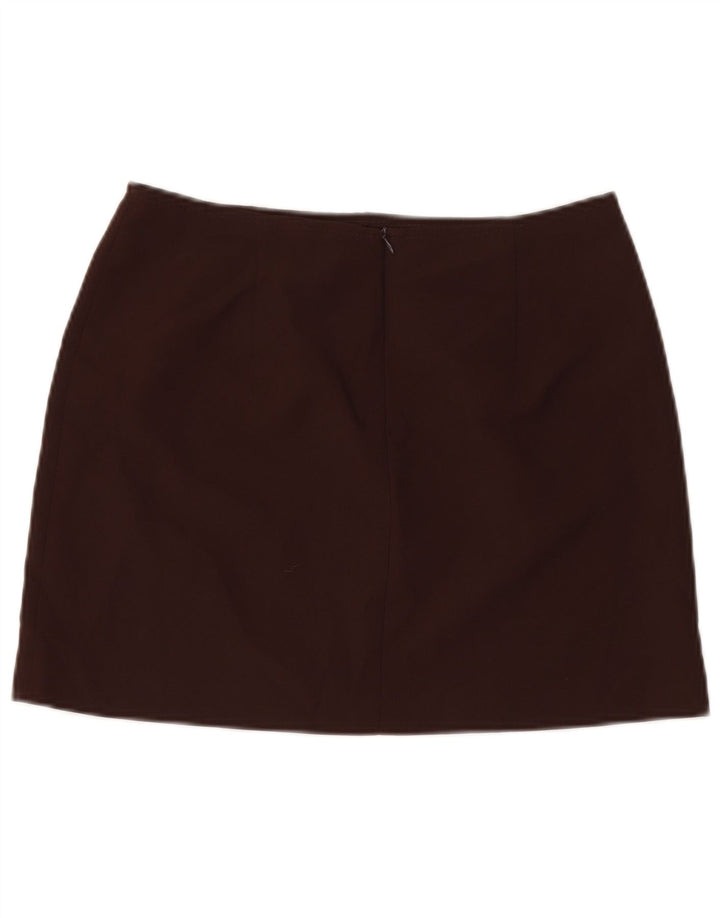 Minigonna da donna Zara EU 42 grande W32 marrone