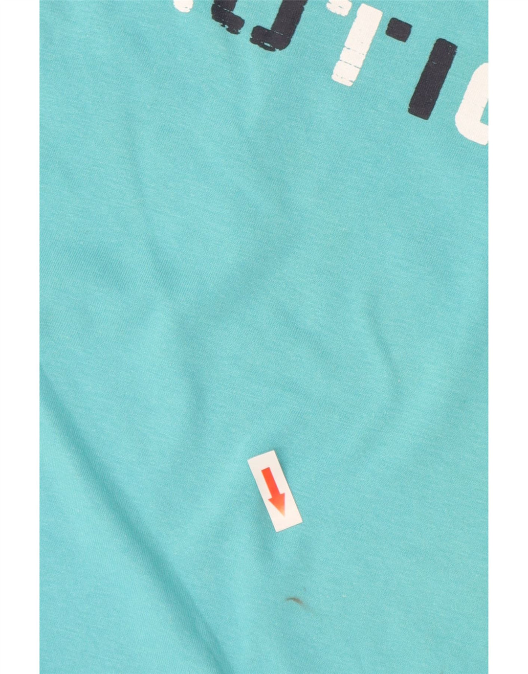 T-shirt grafica da uomo Nautica Top in cotone turchese medio