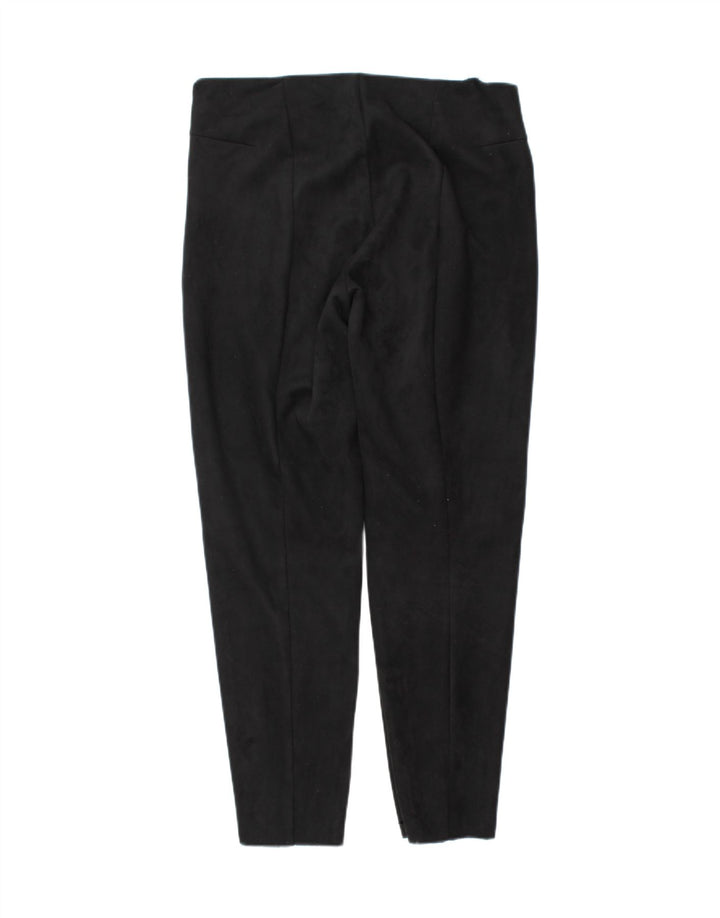 ZARA Womens Tracksuit Trousers UK 18 XL Black Polyester Vintage Zara and Second-Hand Zara from Messina Hembry 