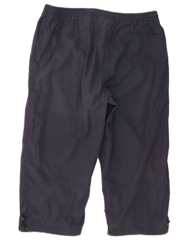 Adidas Mens Capri Tracksuit Trousers XL  Navy Blue Polyester