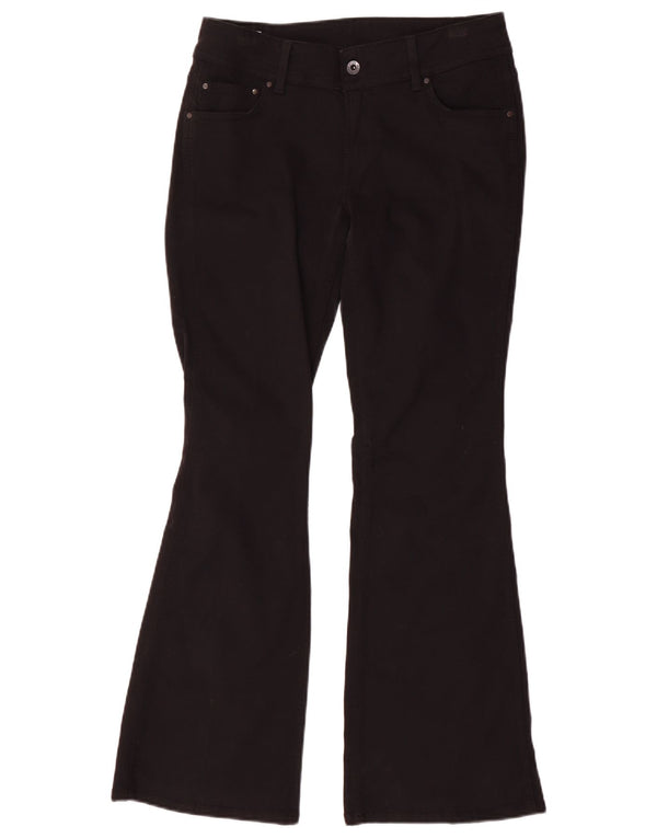 PEPE Jeans Donna Pimlico a vita media svasato W28 L30 Cotone Nero