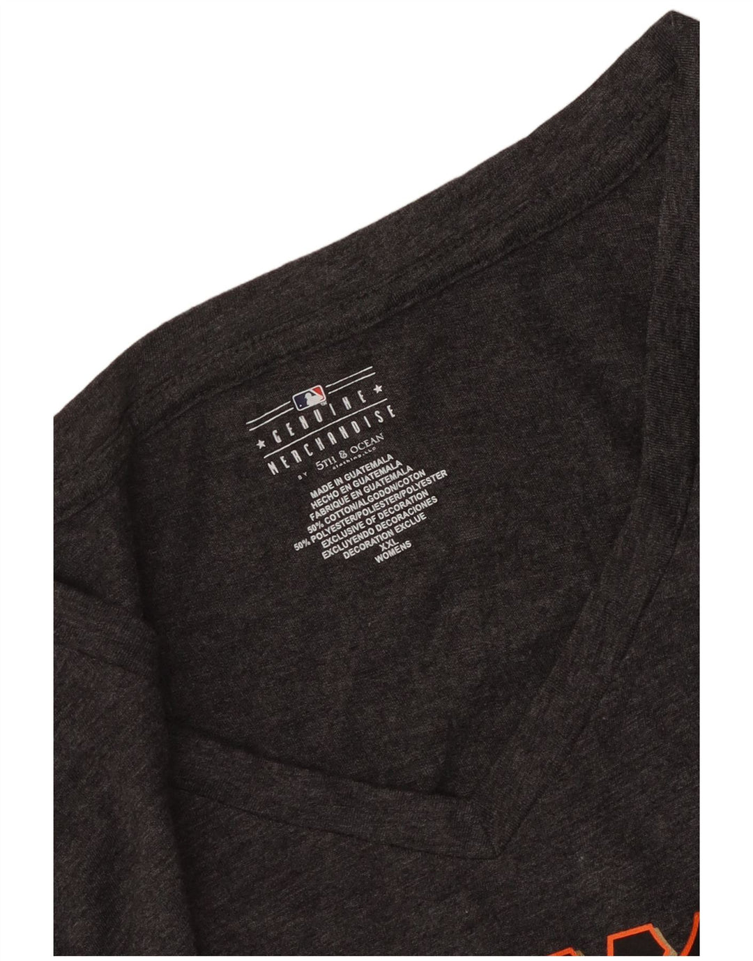 T-shirt grafica da donna di merce originale Top UK 20 2XL Grigio