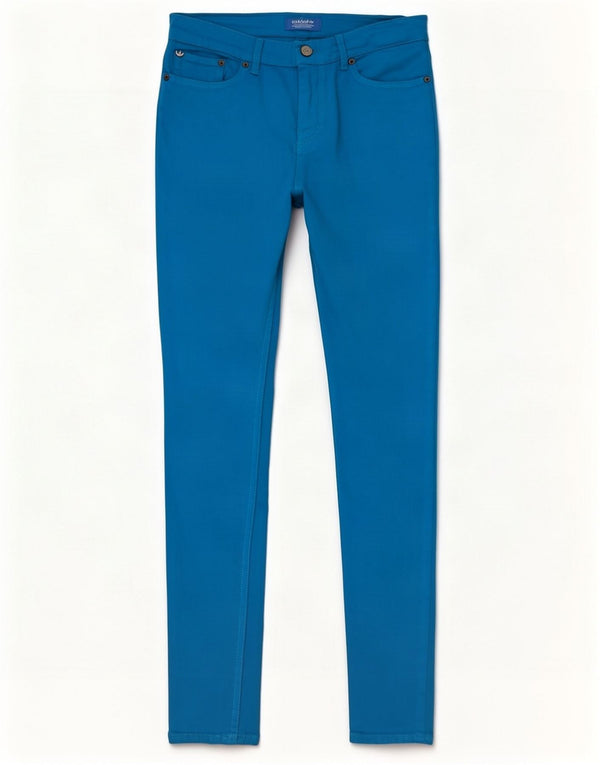 Jeans skinny Adidas da donna W28 L32 cotone blu