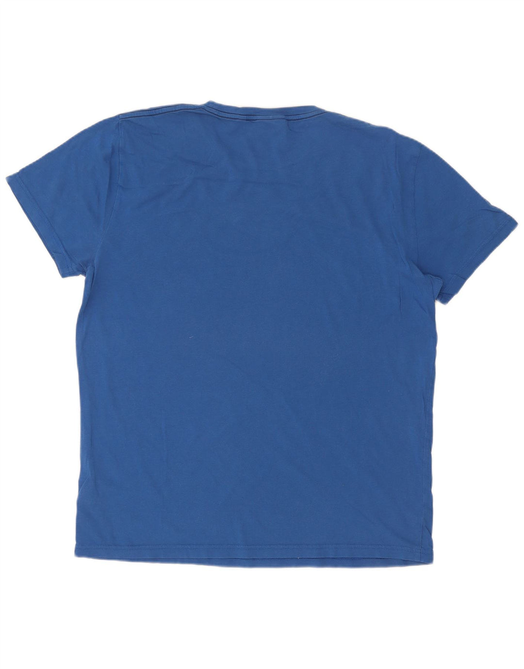 Gant T-shirt grafica da uomo Top grande in cotone blu