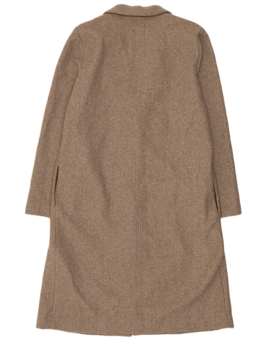 Cappotto Zara da donna UK 16 grande poliestere marrone