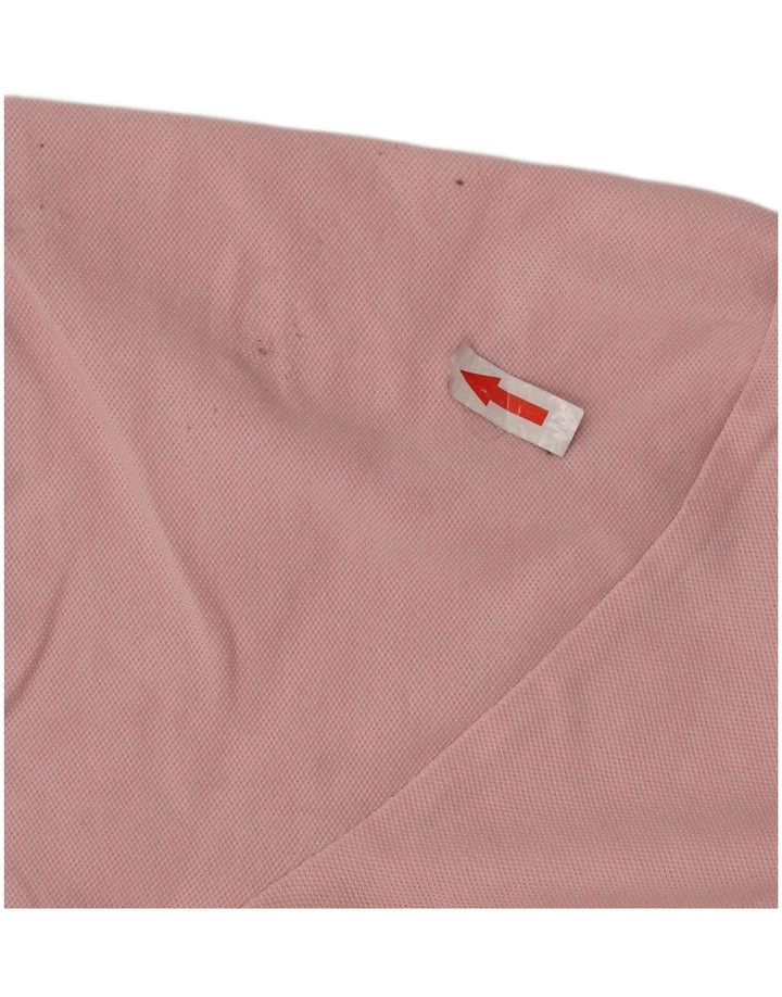 Polo da uomo GANT in cotone rosa medio