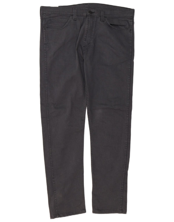 Levi's Uomo 508 Pantaloni casual dritti W36 L31 Cotone grigio