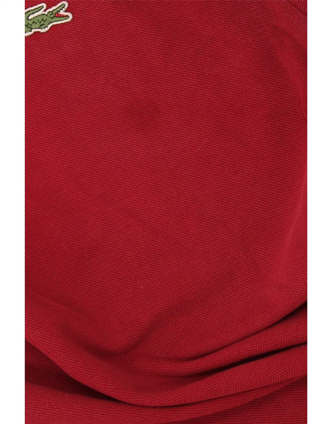 Polo da uomo Lacoste taglia 4 media in cotone rosso