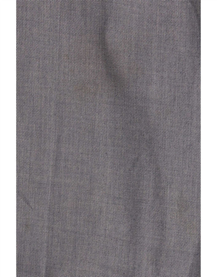 Pantaloni da abito dritti da uomo Marks & Spencer W38 L29 poliestere blu