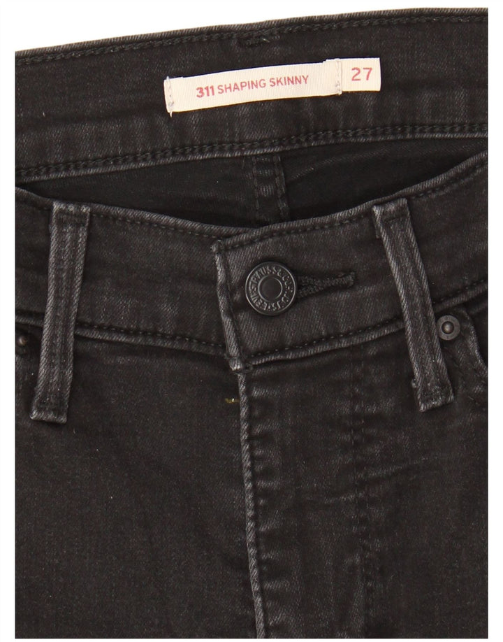 Jeans skinny modellanti 311 da donna LEVI'S W27 L26 neri