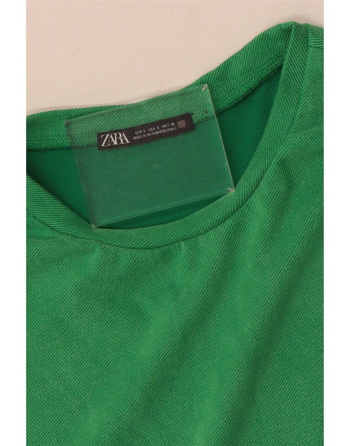 Abito tubino Zara da donna UK 10 piccolo verde