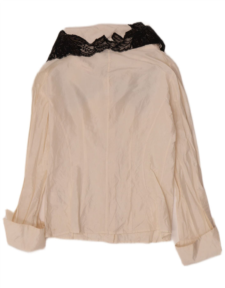 Camicia da donna Gianfranco Ferre IT 44 Medio Off White floreale