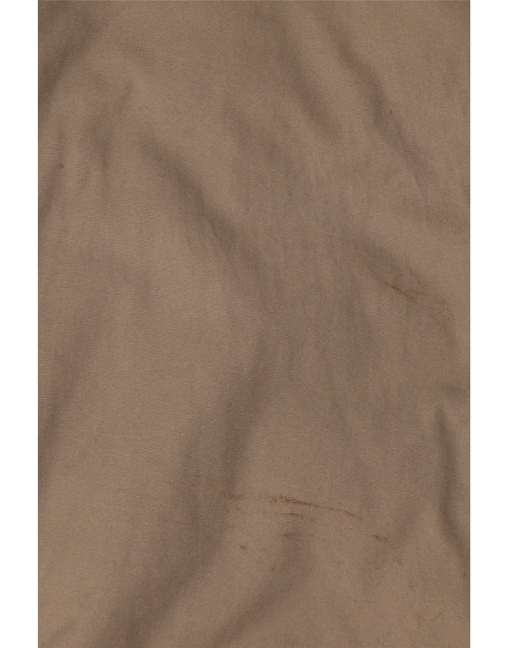 Giacca parka con cappuccio da uomo Humor UK 40 grande cotone beige