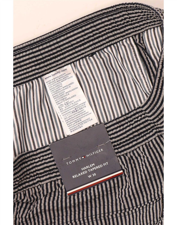 Tommy Hilfiger Uomo Harlem Relaxed Fit Chino Pantaloncini W30 Medio Blu Navy