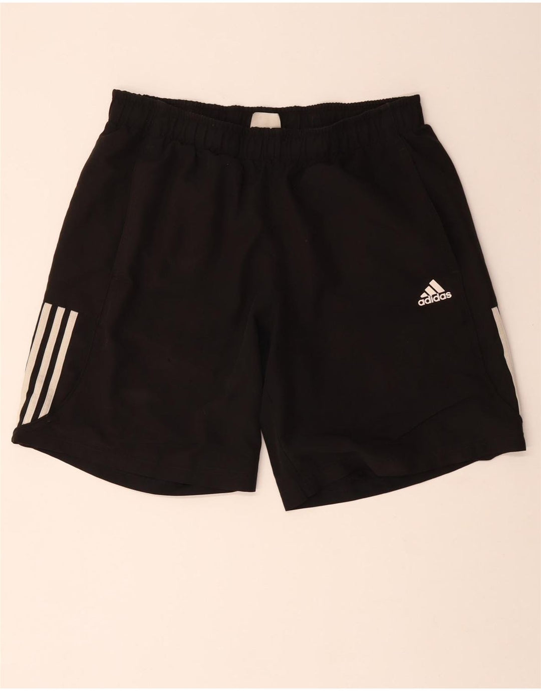 Pantaloncini sportivi Adidas Climalite da uomo grandi in poliestere nero
