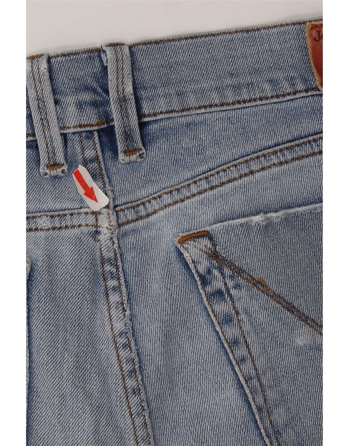 Jeans dritti da donna Jeckerson W29 L27 cotone blu