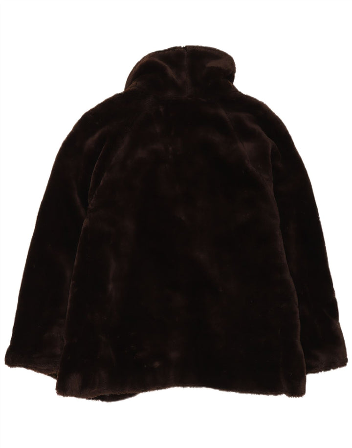 Giacca da donna in pelliccia sintetica Pinko, taglia unica, marrone
