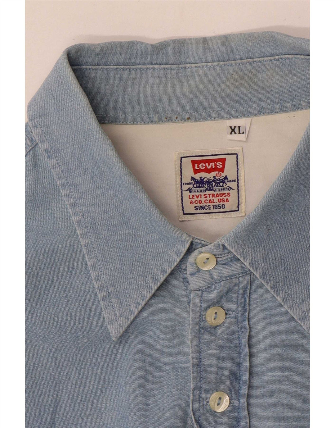 Camicia Levi's da uomo XL Blu