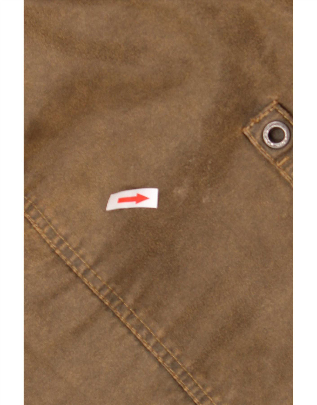 Giacca militare da uomo Camel Active IT 52 XL in cotone marrone