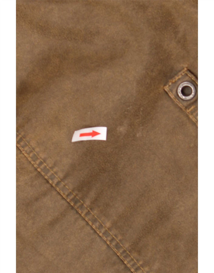 Giacca militare da uomo Camel Active IT 52 XL in cotone marrone
