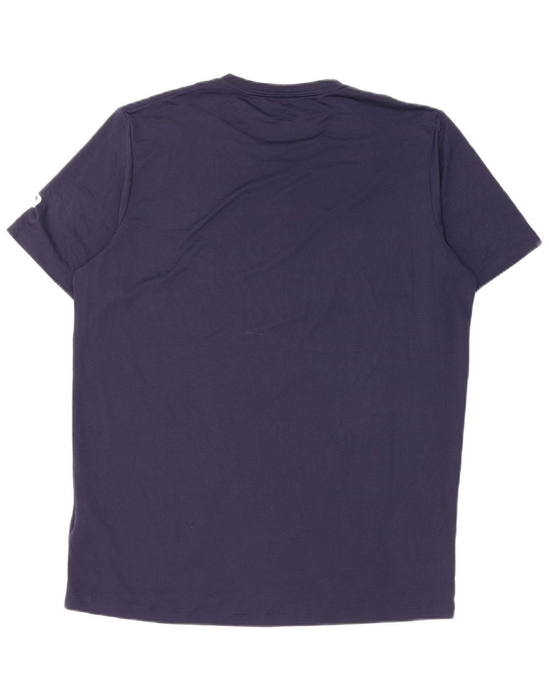 T-shirt grafica da uomo Asics, taglia grande, in poliestere blu navy