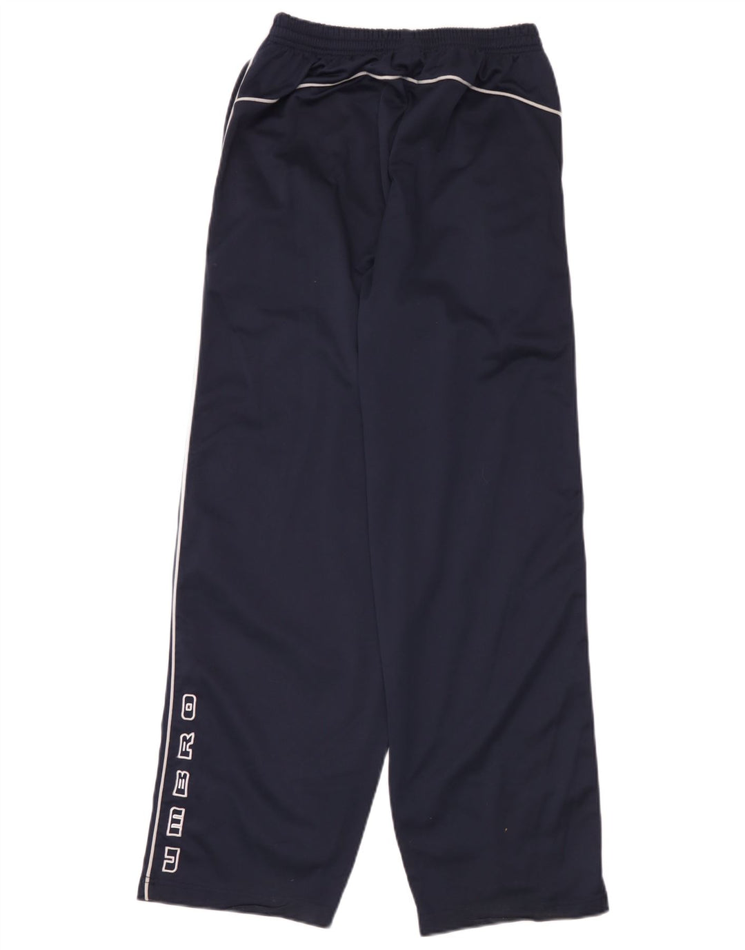 Pantaloni da tuta grafica da uomo Umbro medio poliestere blu navy