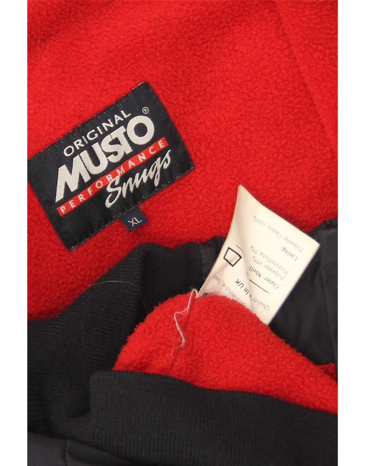 Giubbotto bomber da uomo Musto UK 42 XL Poliestere blu navy
