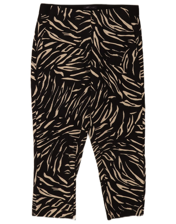 Pantaloni Capri da donna Marks & Spencer UK 12 medi W30 L21 neri