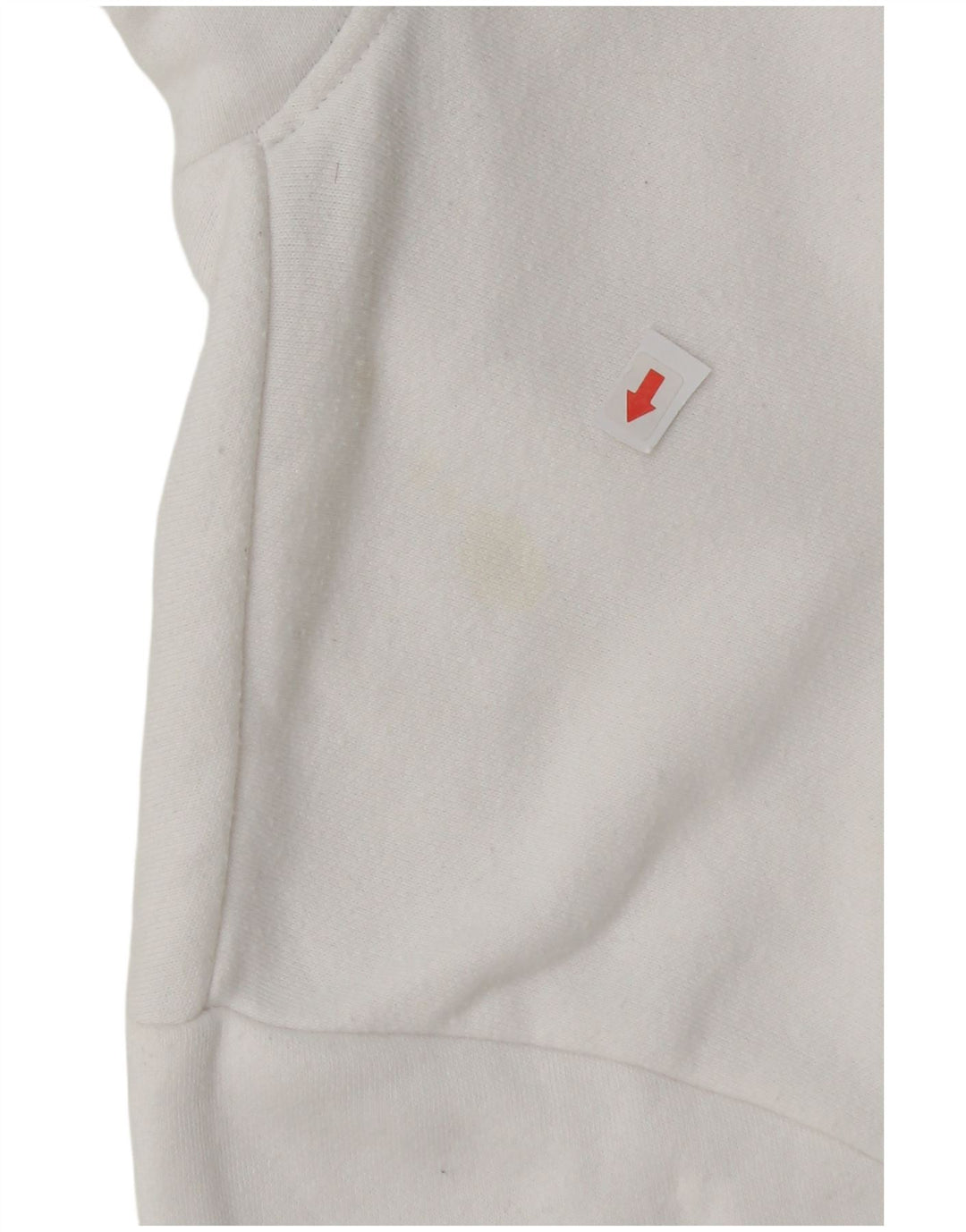 Maglione con cappuccio grafico da uomo Sergio Tacchini in cotone bianco medio